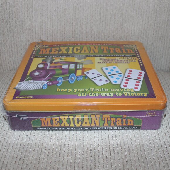 3/$55❤️sealed Puremco 2016 Mexican Train Double 12 Color-Coded Domino Game Box - Picture 8 of 9